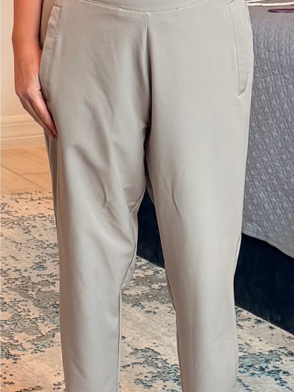 Calvin Klein Performance Beige pants - Picture 2 of 12